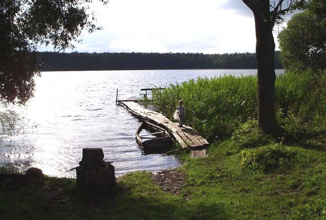 Причал на Богдановском озере