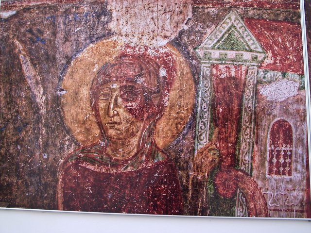 Фрагменты фресок монастыря